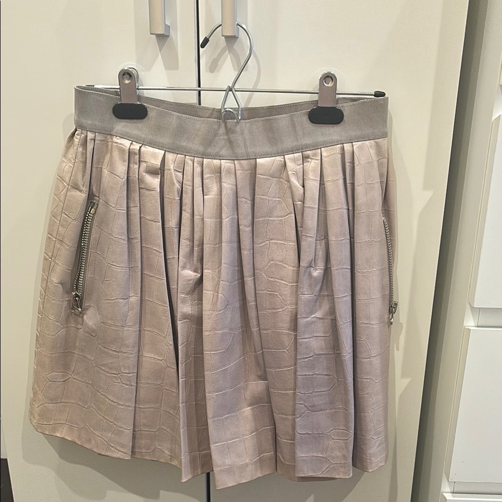 NWT Philip Lim Leather Skirt